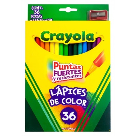 Colores Crayola c/36