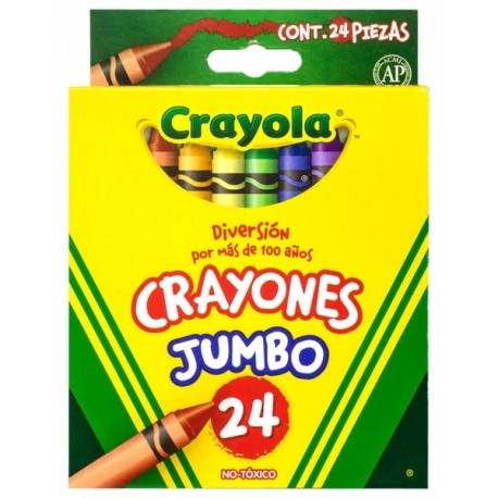 Crayones Jumbo Crayola c/24