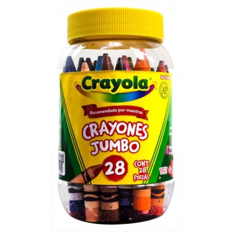 Crayones Jumbo Crayola c/28