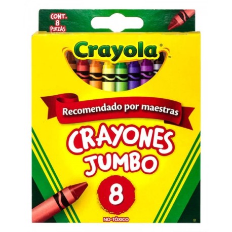 Crayones Jumbo Crayola c/8