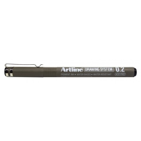 Rapidógrafo Desechable 0.2 mm Artline