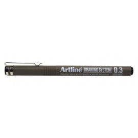 Rapidógrafo Desechable 0.3 mm Artline