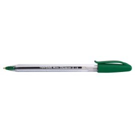 Bolígrafo Paper Mate Kilometrico Verde Punto Mediano