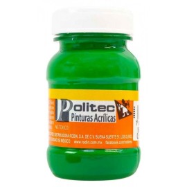 Pintura Acrílica Verde Claro Politec 100 ml