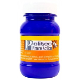 Pintura Acrílica Azul Cobalto Politec 100 ml