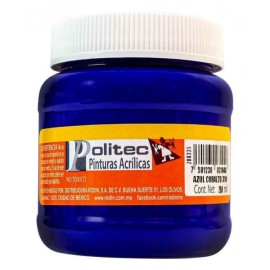 Pintura Acrílica Azul Cobalto Politec 250 ml