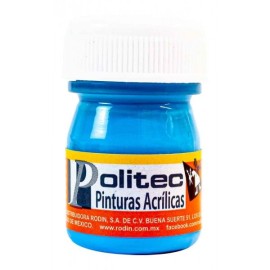 Pintura Acrílica Azul Pastel Politec 20 ml