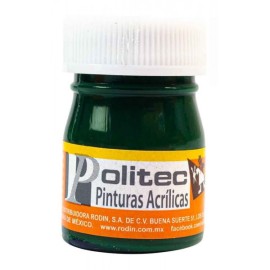 Pintura Acrílica Verde Olivo Politec 20 ml