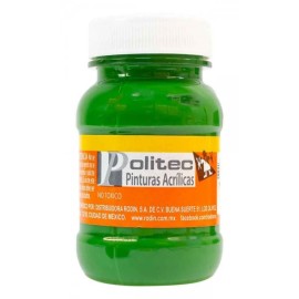 Pintura Acrílica Verde Oro Politec 100 ml