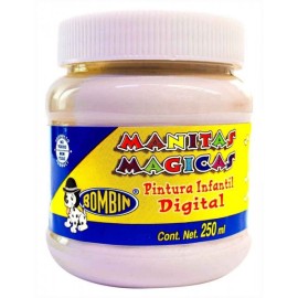 Pintura Digital Manitas Mágicas Bombin Blanco 250 ml