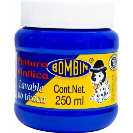 Pintura Vinílica Lavable Azul Bombin 250 ml