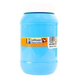 Pintura Acrílica Azul Pastel Politec 500 ml