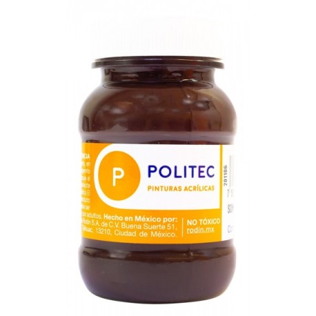 Pintura Acrílica Café Politec 100 ml