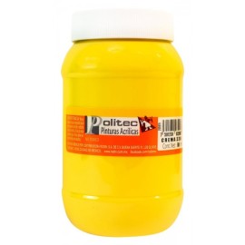 Pintura Acrílica Crema Politec 500 ml