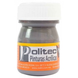 Pintura Acrílica Gris Politec 20 ml