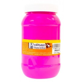 Pintura Acrílica Magenta Politec 500 ml