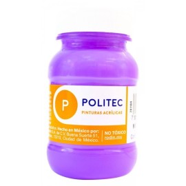 Pintura Acrílica Morado Politec 100 ml