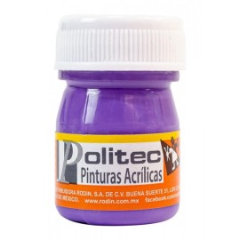 Pintura Acrílica Morado Politec 20 ml