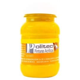 Pintura Acrílica Ocre Politec 100 ml