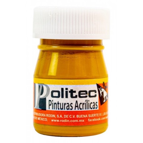 Pintura Acrílica Ocre Politec 20 ml