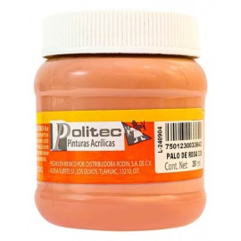 Pintura Acrílica Palo de Rosa Politec 250 ml