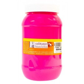 Pintura Acrílica Rosa Mexicano Politec 500 ml