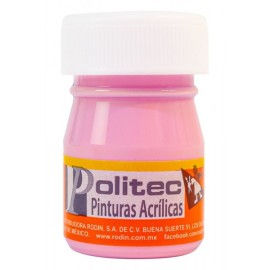 Pintura Acrílica Rosa Pastel Politec 20 ml