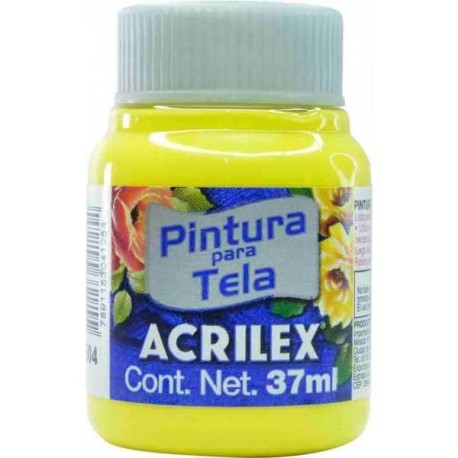 Pintura Acrilex 37 ml Amarillo Limón