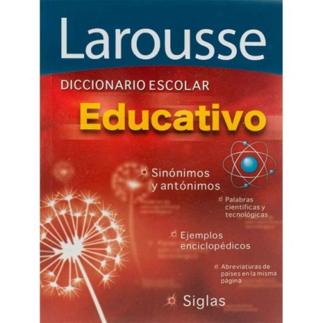 Diccionario Escolar Educativo Larousse