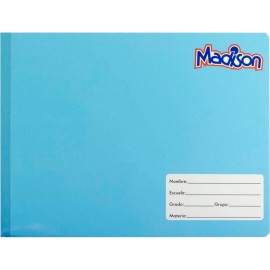 Cuaderno Italiano Cosido Cuadro Chico Madison