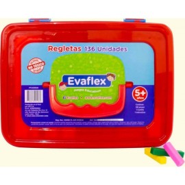 Juego de Regletas c/136 piezas Evaflex