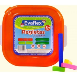 Juego de Regletas c/74 piezas Evaflex