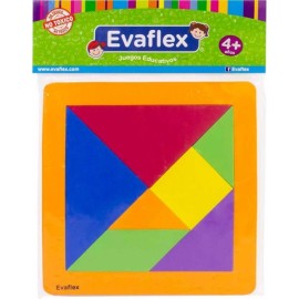 Tangram de Foamy 20 x 20 cm Evaflex