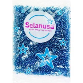 Chaquira 50 gr Azul Fuerte