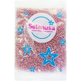 Chaquira 50 gr Rosa Fuerte