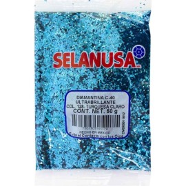 Diamantina Ultrabrillante 50 gr Turquesa Claro