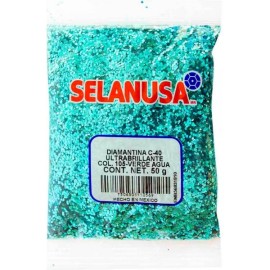 Diamantina Ultrabrillante 50 gr Verde Agua