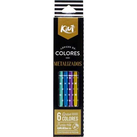 Colores Norma Kiut Metalizados c/6