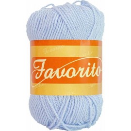 Estambre Favorito 50 gr 125 m Azul Bebé