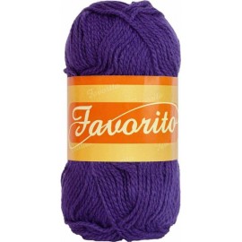 Estambre Favorito 50 gr 125 m Morado Obispo