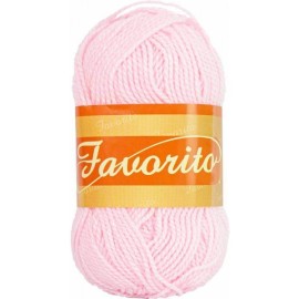 Estambre Favorito 50 gr 125 m Rosa Bebé