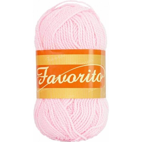 Estambre Favorito 50 gr 125 m Rosa Bebé