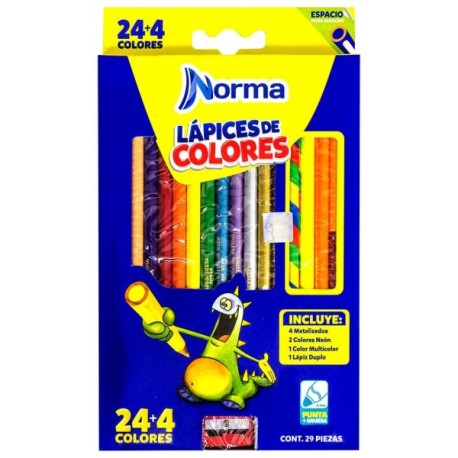 Colores Norma Plus 24+4