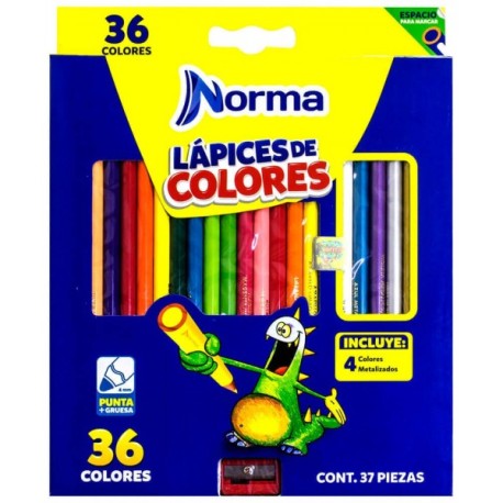 Colores Norma c/36