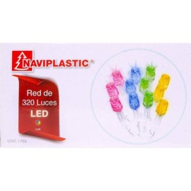 Serie de 320 Luces Led en Red Multicolor