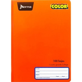 Cuaderno College Cosido Dibujo Norma Color 360°