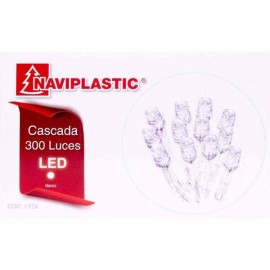 Serie de 300 Luces Led en Cascada Blanca