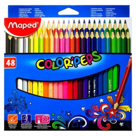 Colores Color Peps Maped Triangular c/48