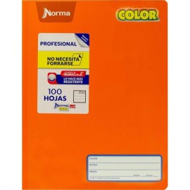 Cuaderno Profesional Cosido Cuadro Chico Norma Color 360°