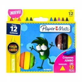 Crayones Carmen Triangular Jumbo c/12